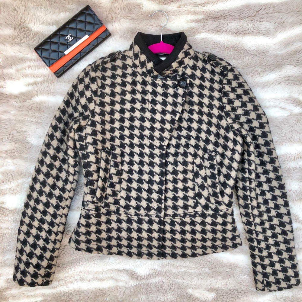 SOLD Banana Republic tweed wool jacket/coat/blazer